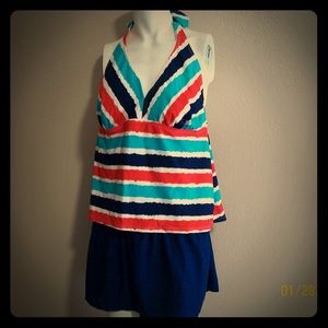 Cute Bathing Suit with 2 skirts